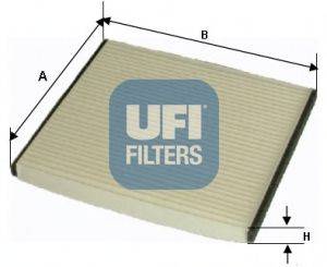Фильтр, воздух во внутренном пространстве UFI 5307600