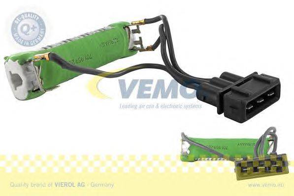 Дополнительный резистор, электромотор - вентилятор радиатора VEMO V10790011