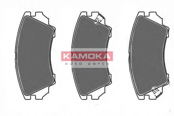 Комплект тормозных колодок, дисковый тормоз KAMOKA 24415