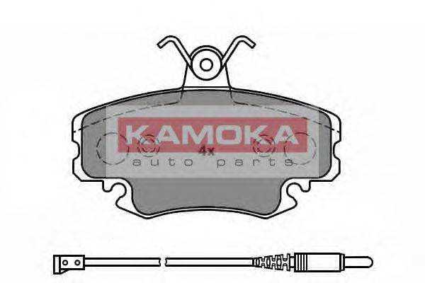 Комплект тормозных колодок, дисковый тормоз KAMOKA 21463