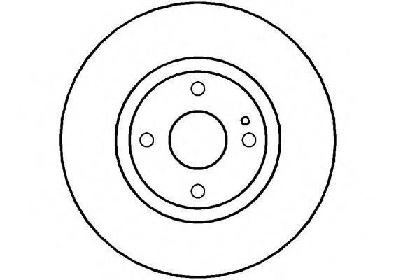 Тормозной диск NATIONAL NBD1431