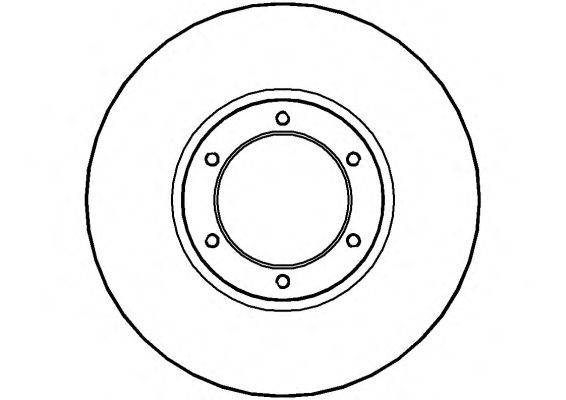 Тормозной диск NATIONAL NBD1401