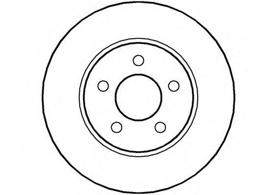 Тормозной диск NATIONAL NBD879