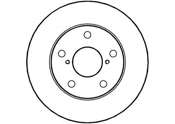 Тормозной диск NATIONAL NBD557
