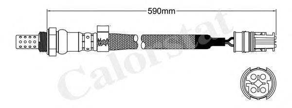 Лямбда-зонд CALORSTAT by Vernet LS140546