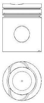 Поршень NÜRAL 87-962000-30