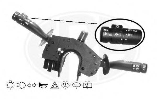 Выключатель на колонке рулевого управления ERA 440327