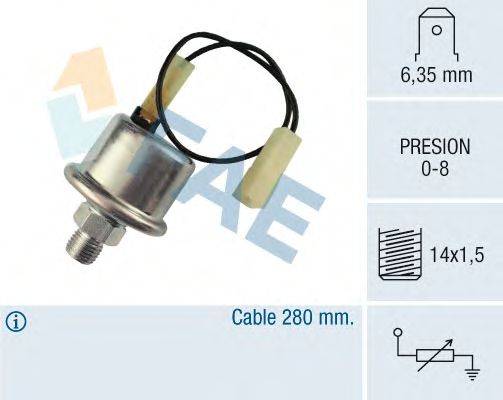 Датчик, давление масла FAE 14551