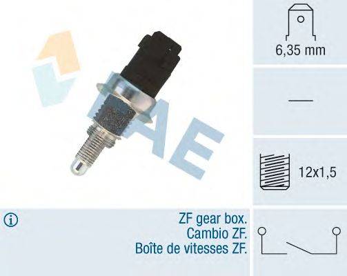 Выключатель, фара заднего хода FAE 40950