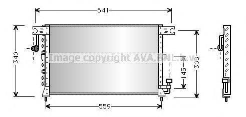 Конденсатор, кондиционер AVA QUALITY COOLING HY5038