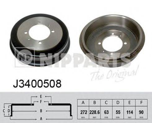 Тормозной барабан NIPPARTS J3400508