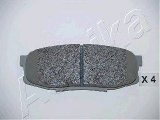 Комплект тормозных колодок, дисковый тормоз ASHIKA 5102221