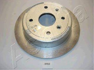 Тормозной диск ASHIKA 61-0W-W02