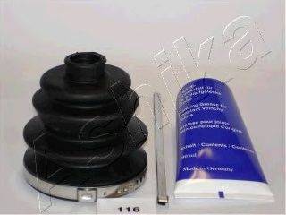 Комплект пылника, приводной вал ASHIKA 63-01-116