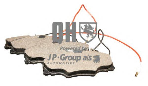 Комплект тормозных колодок, дисковый тормоз JP GROUP BP864