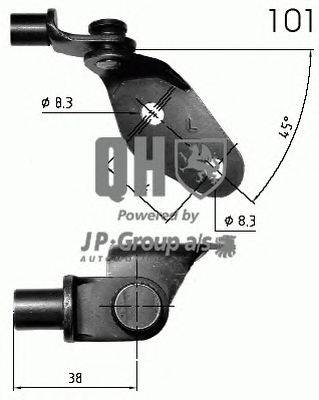 Газовая пружина, крышка багажник JP GROUP 840234