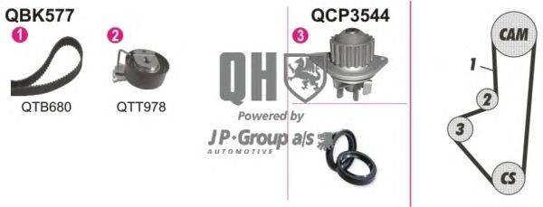 Водяной насос + комплект зубчатого ремня JP GROUP QBPK5770