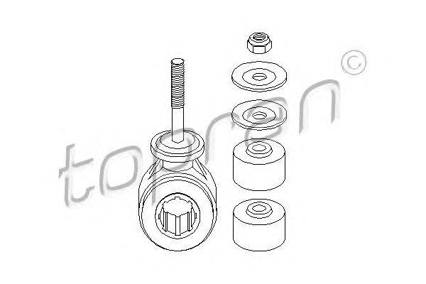 Ремкомплект, соединительная тяга стабилизатора TOPRAN 206 941
