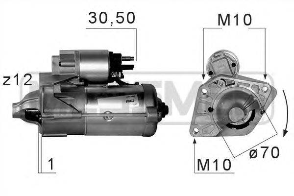 Стартер MESSMER 220658