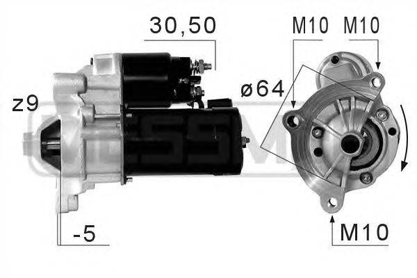 Стартер MESSMER 220660