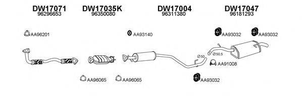 Система выпуска ОГ VENEPORTE 170017