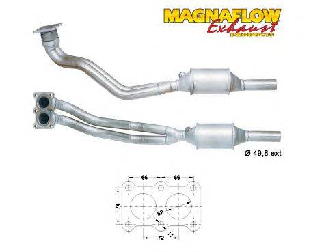 Катализатор MAGNAFLOW 87027