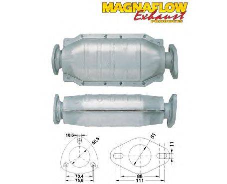 Катализатор MAGNAFLOW 83406