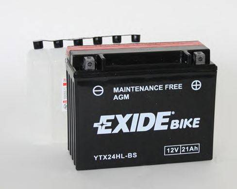 Стартерная аккумуляторная батарея EXIDE YTX24HL-BS