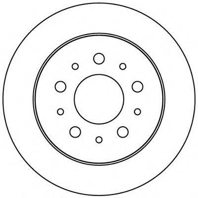 Тормозной диск SIMER D1013