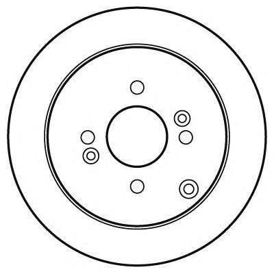 Тормозной диск SIMER D1155