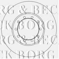 Тормозной диск BORG & BECK BBD4566