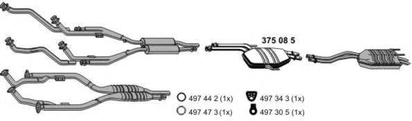 Система выпуска ОГ ERNST 040400