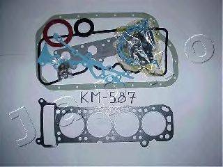 Комплект прокладок, двигатель JAPKO 49587