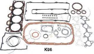 Комплект прокладок, двигатель JAPKO 49K06