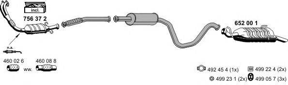 Система выпуска ОГ ERNST 260000