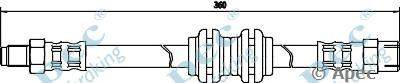 Тормозной шланг APEC braking HOS3031