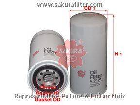 Масляный фильтр SAKURA  Automotive C-6101