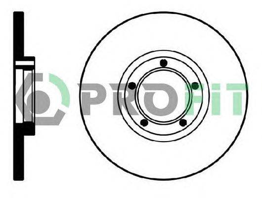 Тормозной диск PROFIT 5010-0138