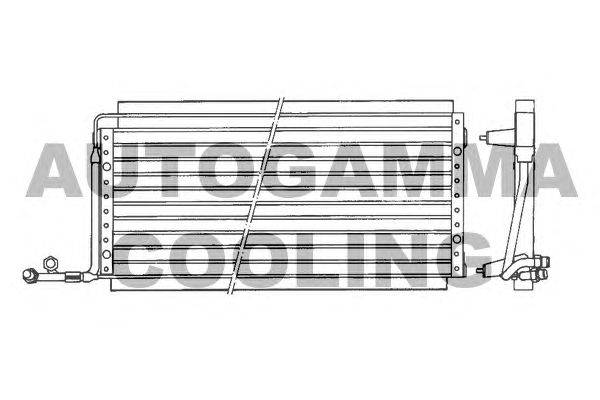 Конденсатор, кондиционер AUTOGAMMA 101836