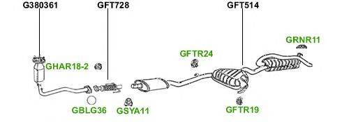 Система выпуска ОГ GT Exhaust 333