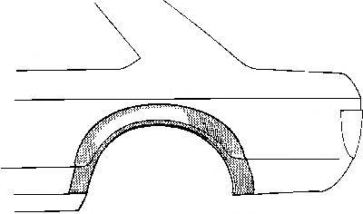 Боковина VAN WEZEL 3721.45