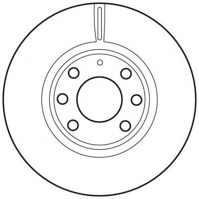 Тормозной диск BENDIX 562681BC