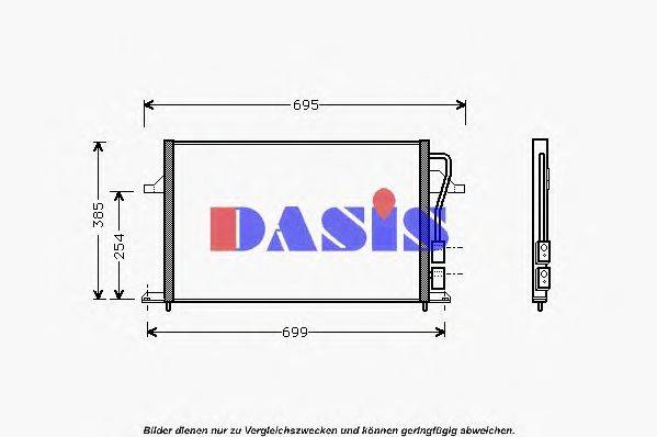 Конденсатор, кондиционер AKS DASIS 092240N