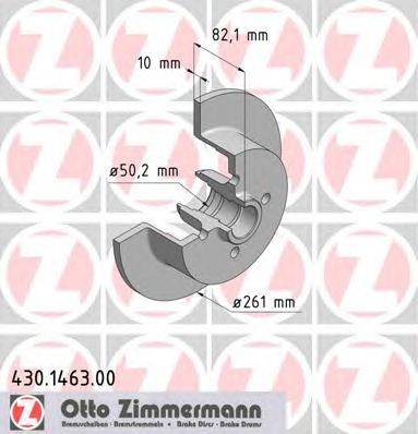 Тормозной диск ZIMMERMANN 430.1463.00