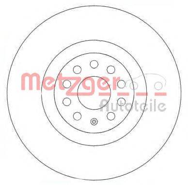 Тормозной диск METZGER 231243C