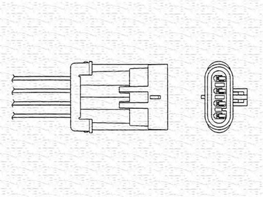 Лямбда-зонд MAGNETI MARELLI 460001893010