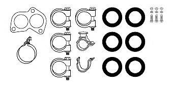 Монтажный комплект, система выпуска HJS 82 35 8003