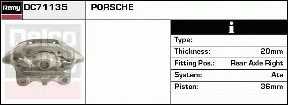 Тормозной суппорт DELCO REMY DC71135