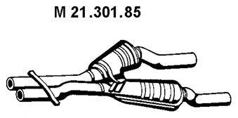 Средний глушитель выхлопных газов EBERSPÄCHER 2130185
