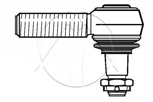 Наконечник поперечной рулевой тяги SIDEM 62437